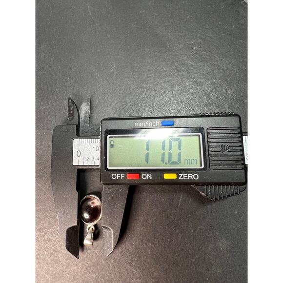 NEW lilac bi color tourmaline sterling silver pendant 2.70 grams - Picture 8 of 16